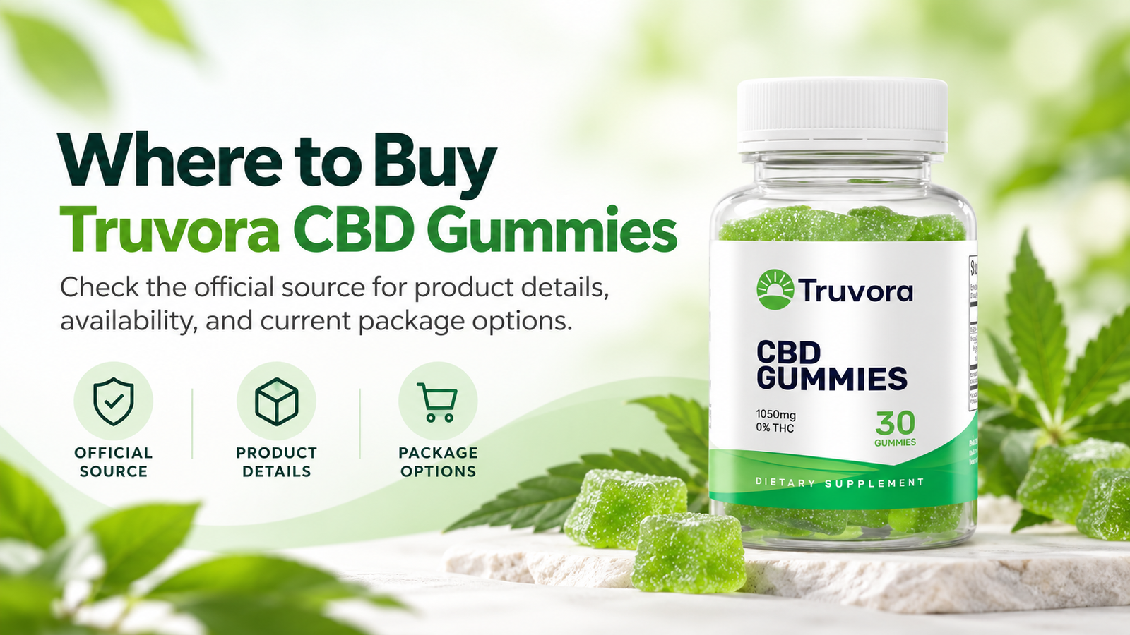 Where to buy Truvora CBD Gummies